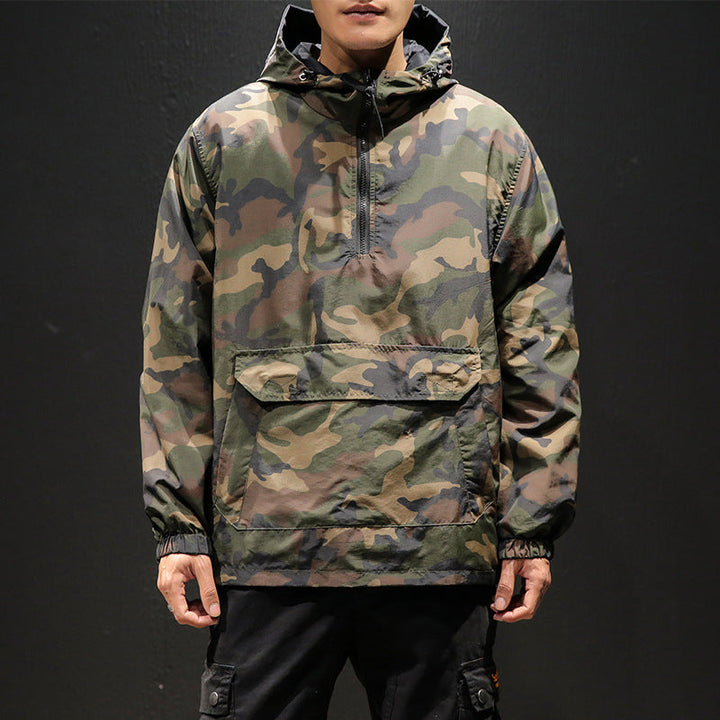 Discover the Ultimate Oversized Reversible Camouflage Hooded Jacket