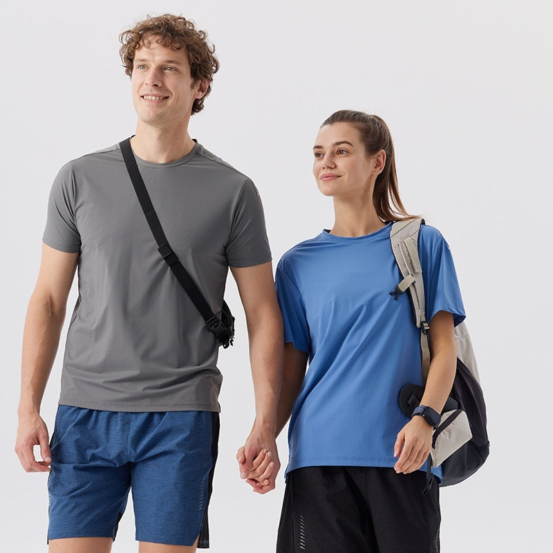 Mens Quick-Dry Hiking Shirt For Summer Outdoors