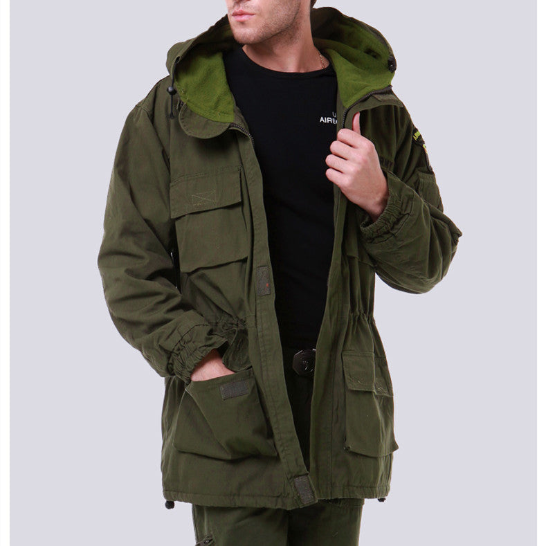 Cotton Casual Warm Windbreaker Jacket