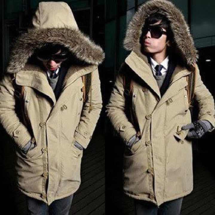 Men's Warm Parka Cotton Jacket