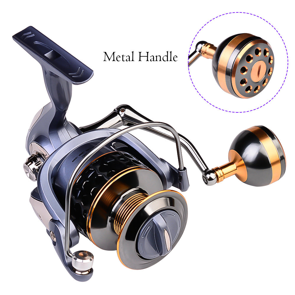 Fishing Wheel Full Metal Luya Spinning Reel