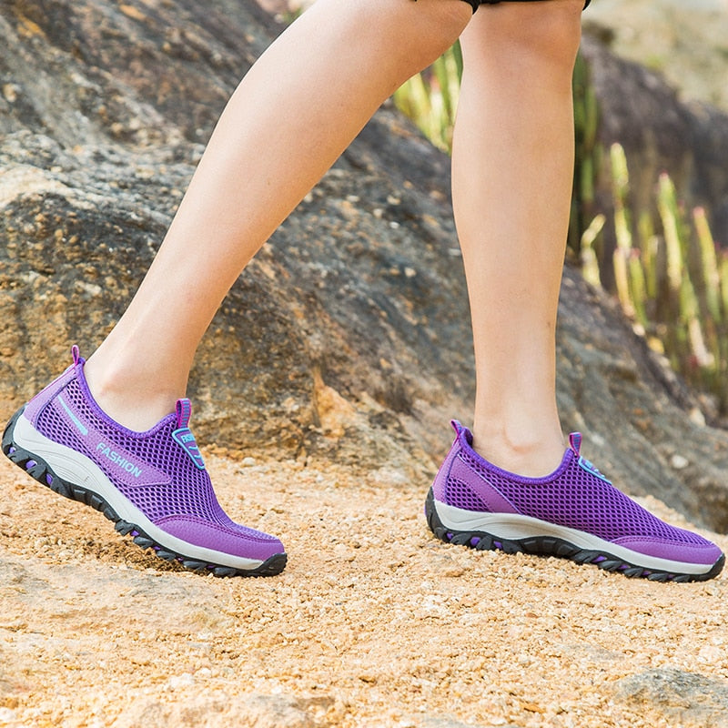 Summer new mesh breathable hiking shoes