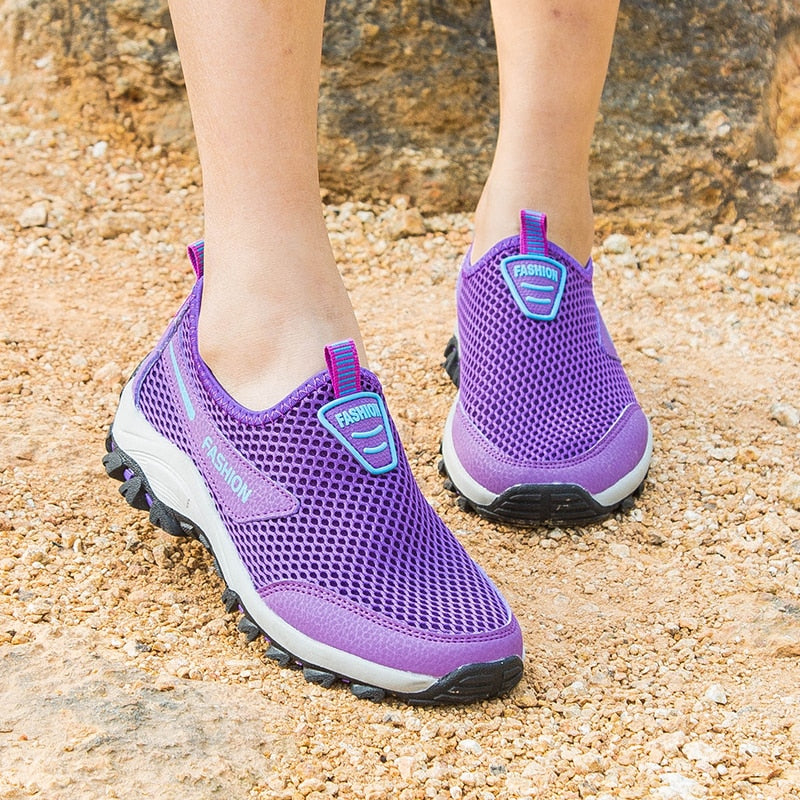 Summer new mesh breathable hiking shoes