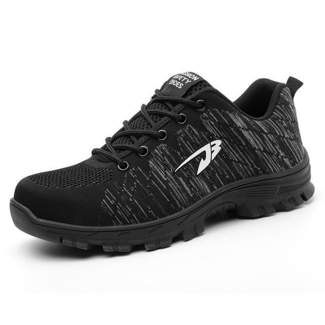 Breathable labor insurance shoes