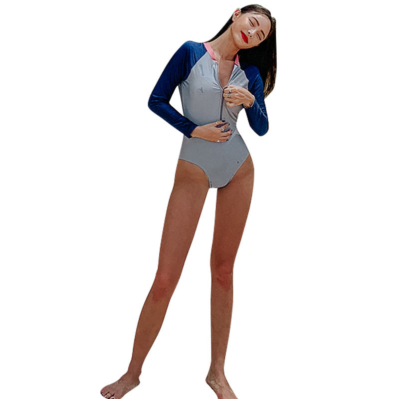 Lady Long Sleeve Rash Guard Swimwear