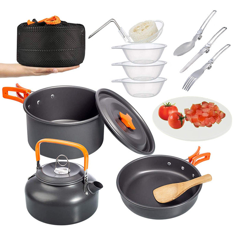 Camping Combination Suit Pot Folding