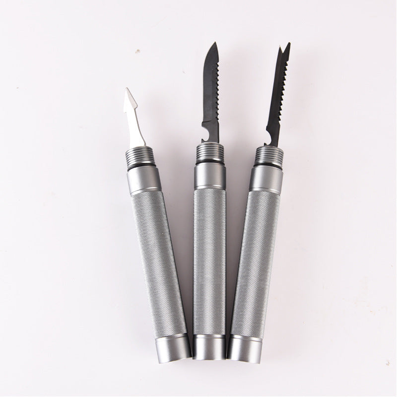 Outdoor Folding Self-defense Trekking Poles