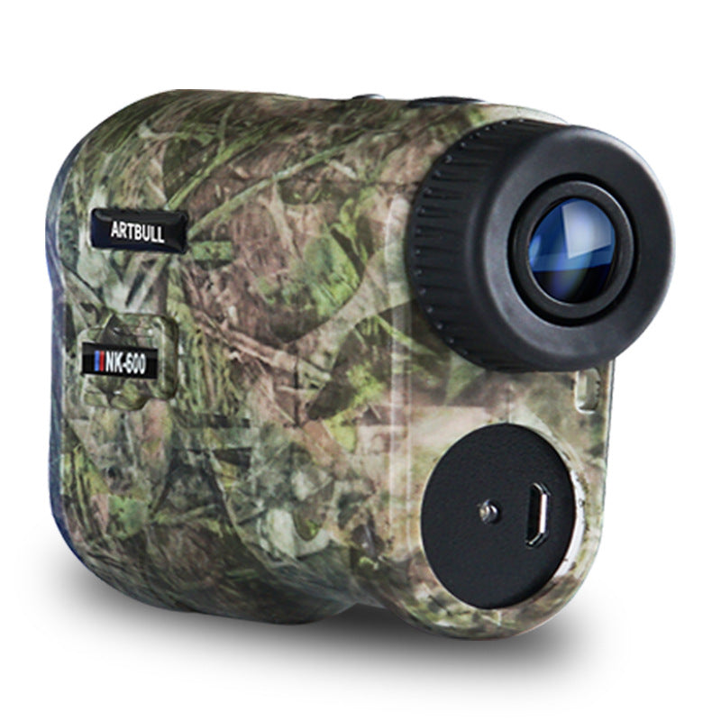 Camouflage Golf Rangefinder Hunting Version Charging Telescope Range 1000m