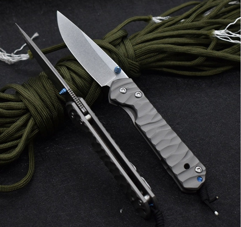 Damascus High Quality Outdoor Cutting Tool Camping Survival Pocket Folding Knife