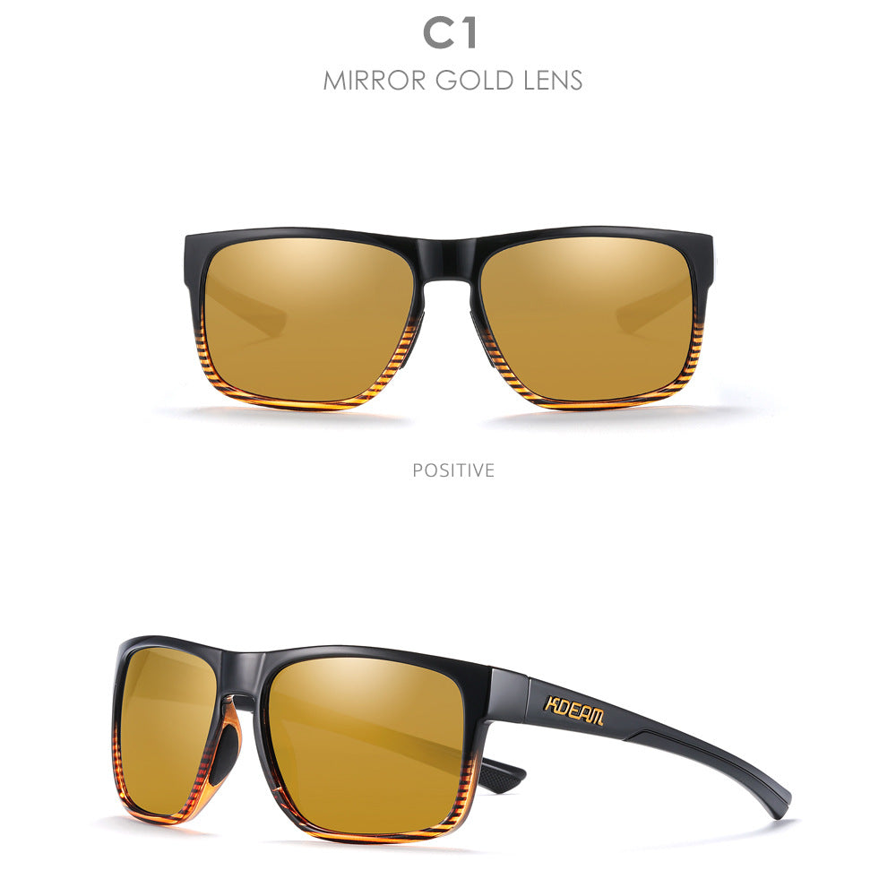 Box Colorful Real Film Lure Sunglasses For Fishing