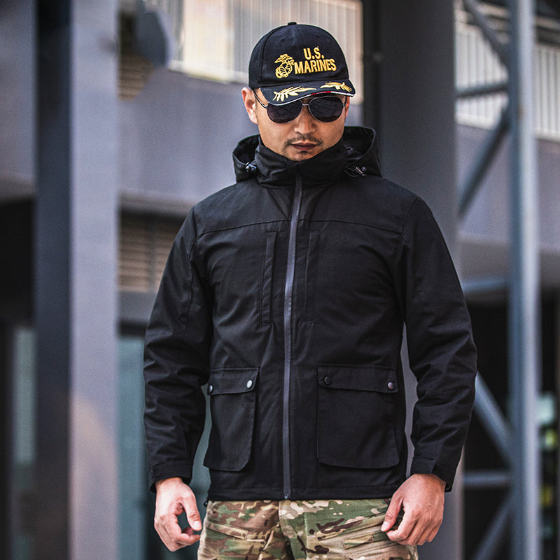 Simple Men's Outdoor Camouflage Jacket