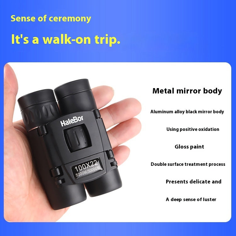 Metal Rubber Outdoor Bird Watching Binoculars