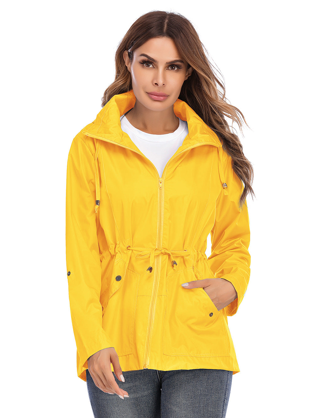 Rainproof Jacket For Outdoor Hiking In The Net