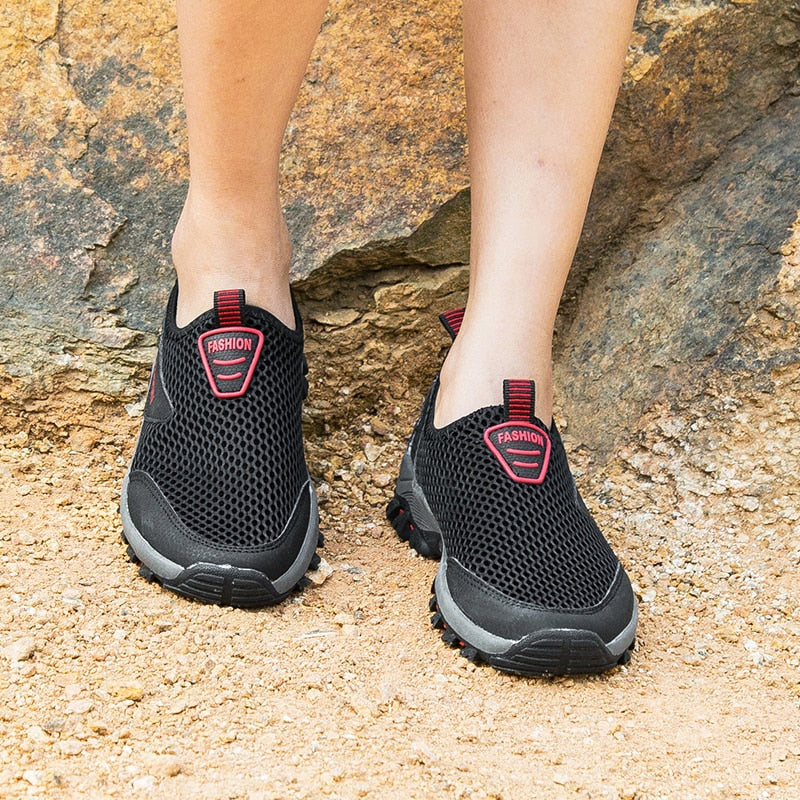 Summer new mesh breathable hiking shoes