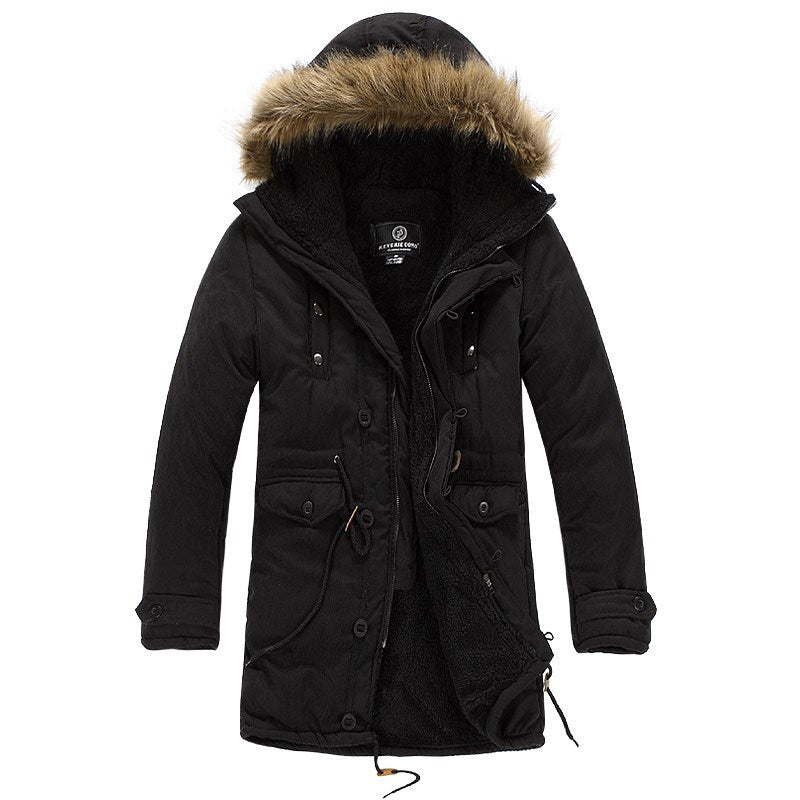 Men's Warm Parka Cotton Jacket