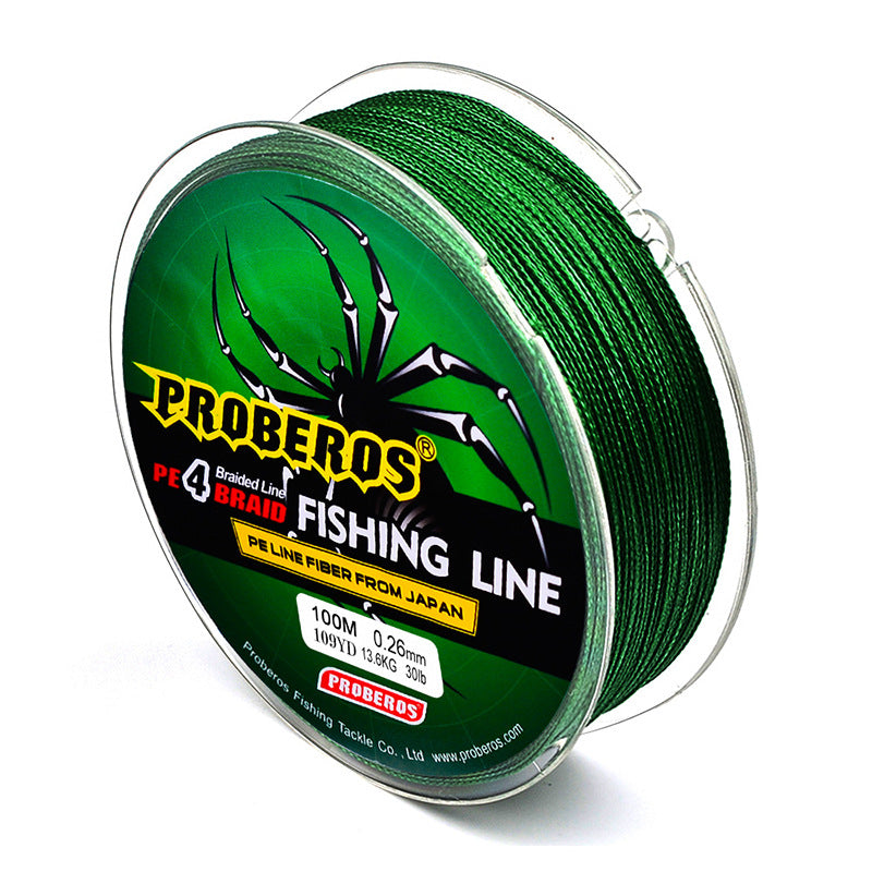 4 Braided 100m Vigorous fish Line