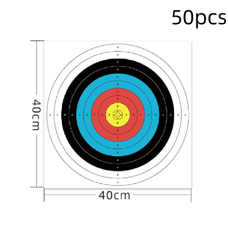 Full Ring Archery Dart Target Paper