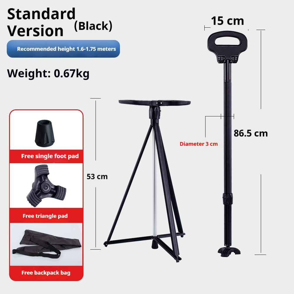 Multifunctional Outdoor Folding Aluminum Alloy Poles