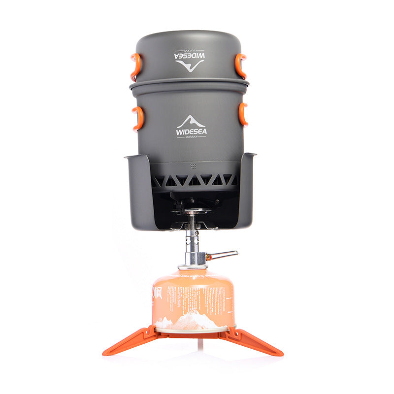 Widesea Outdoor Cookware Set Heat-Collecting