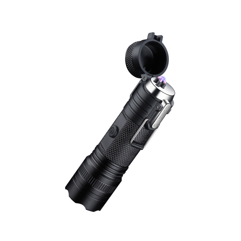 Flashlight cigarette lighter