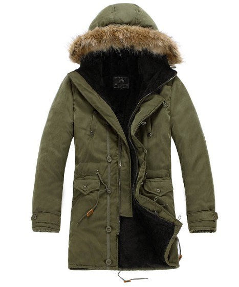 Men's Warm Parka Cotton Jacket