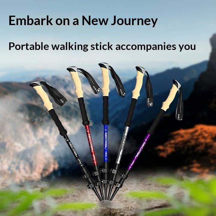Outdoor Hiking And Telescopic Hiking Poles