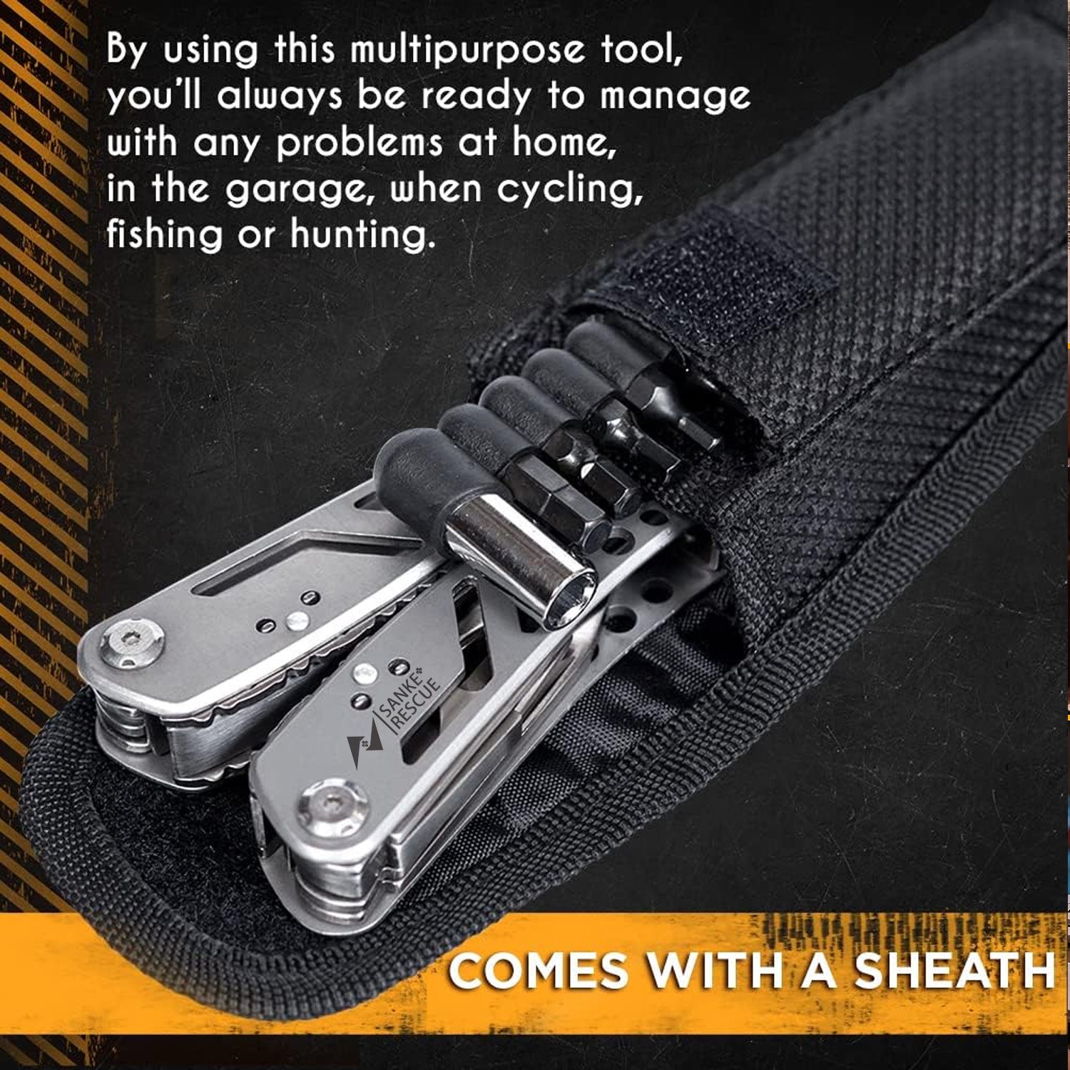 24 In 1 Multifunctional Universal Diagonal Pliers Hardware