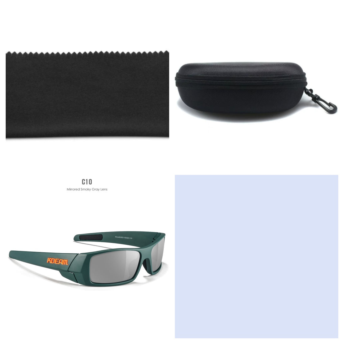 New Outdoor Sports Polarized Sunglasses Square Versatile Eye Protection Colorful Sunglasses